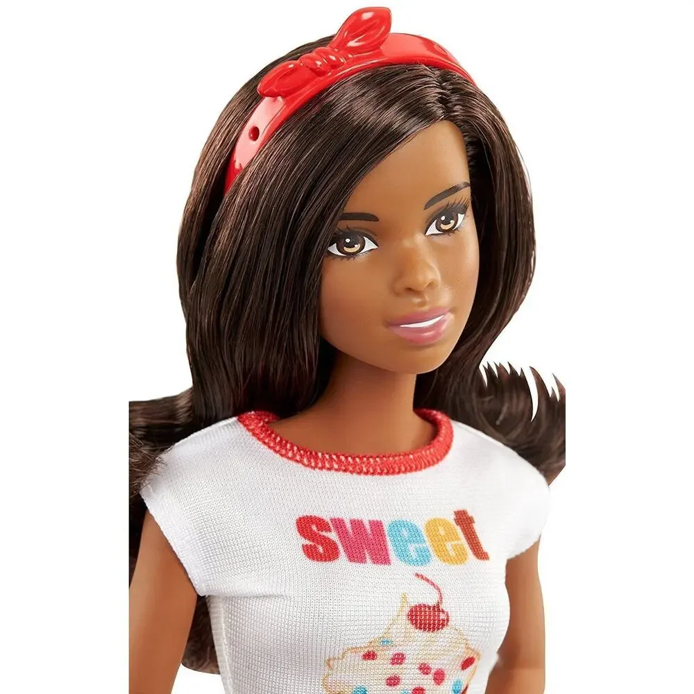 Barbie Bakery Chef Doll and Playset, Brunette FNL97